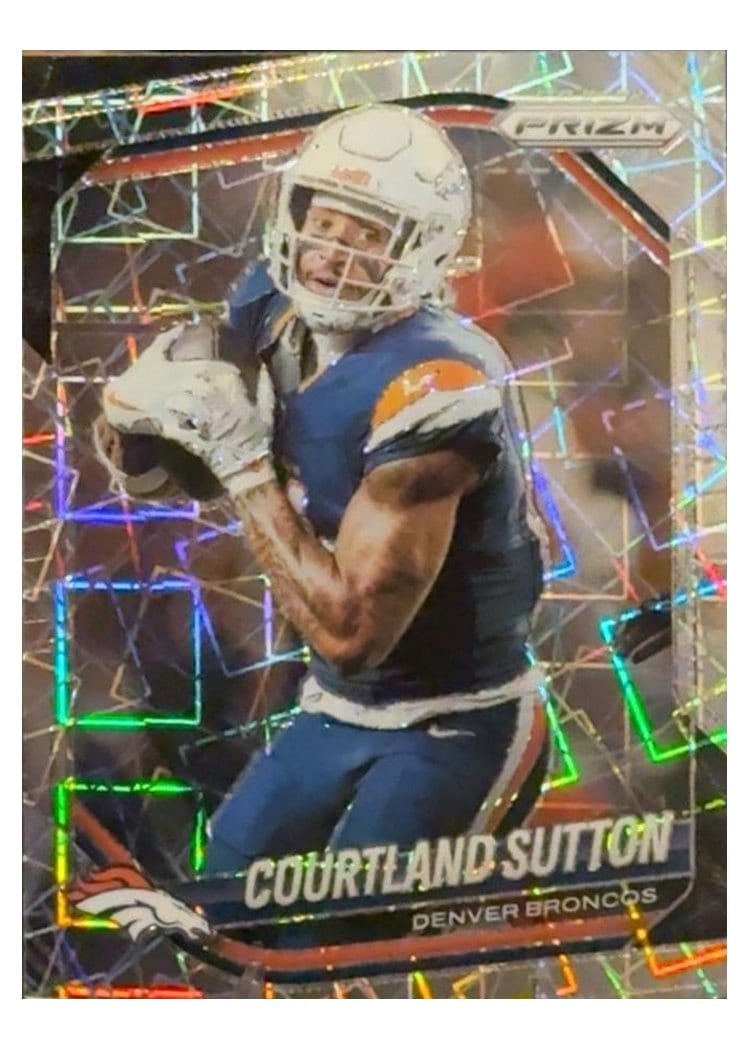2025 Panini Prizm Base Set Courtland Sutton #163 card