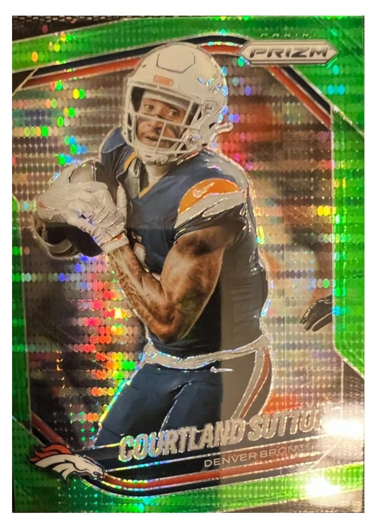 2025 Panini Prizm Base Set Courtland Sutton #163 card