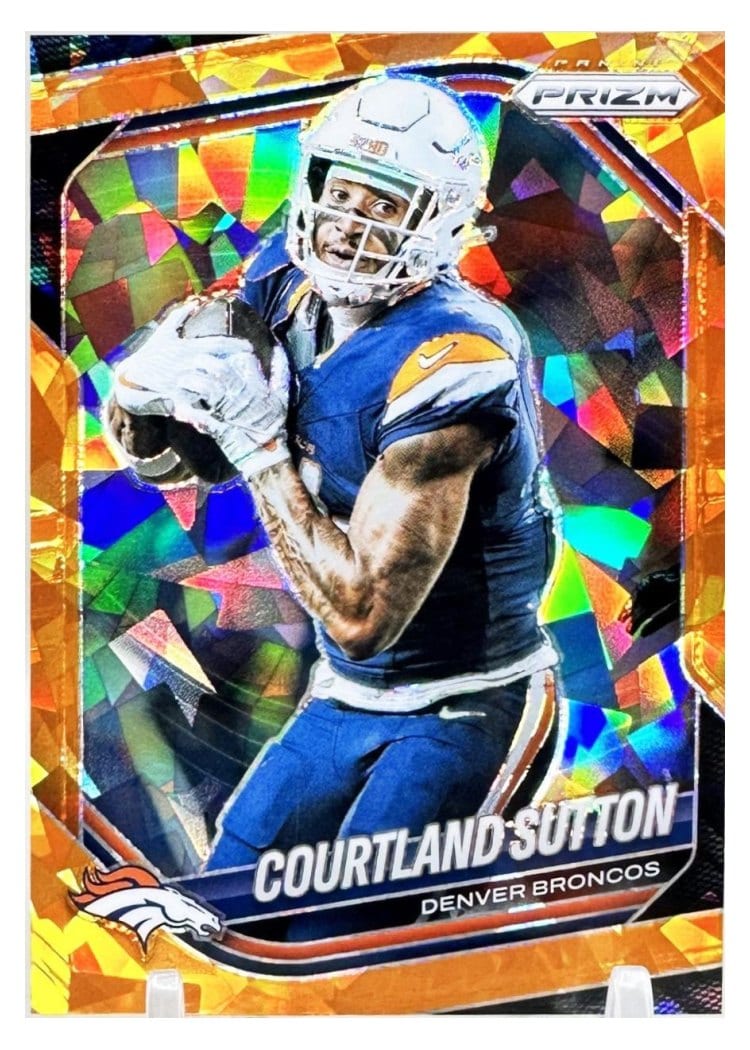 2025 Panini Prizm Base Set Courtland Sutton #163 card