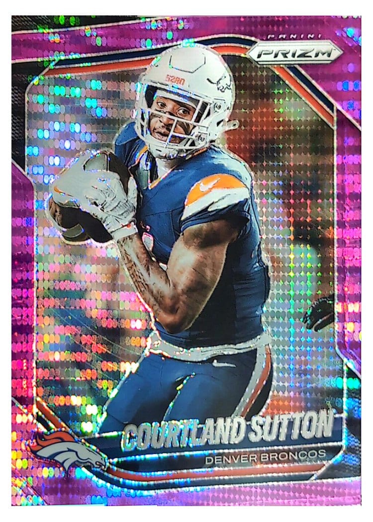 2025 Panini Prizm Base Set Courtland Sutton #163 card