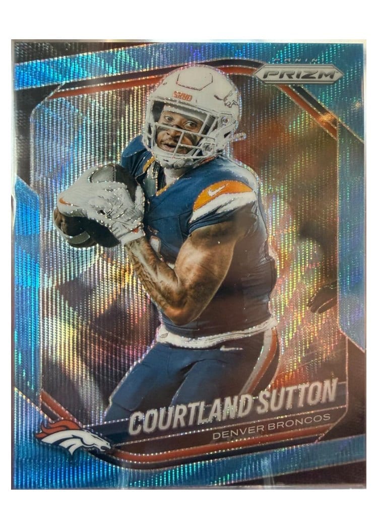 2025 Panini Prizm Base Set Courtland Sutton #163 card