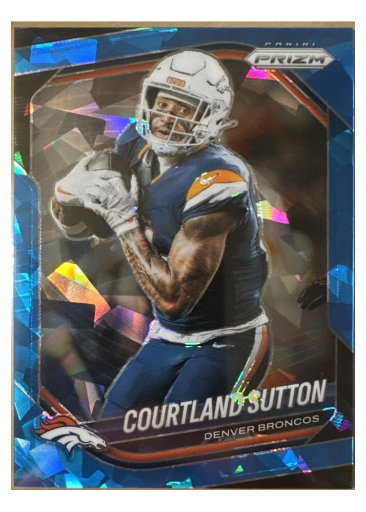 2025 Panini Prizm Base Set Courtland Sutton #163 card