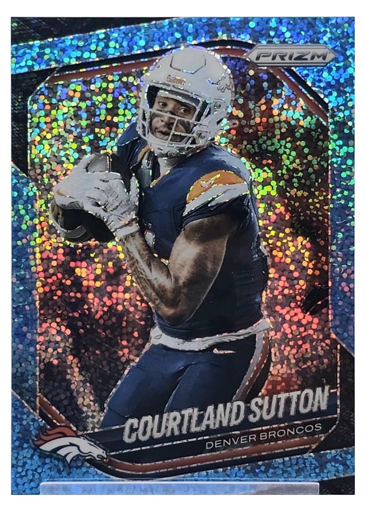 2025 Panini Prizm Base Set Courtland Sutton #163 card