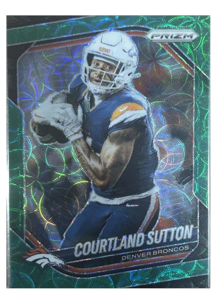 2025 Panini Prizm Base Set Courtland Sutton #163 card