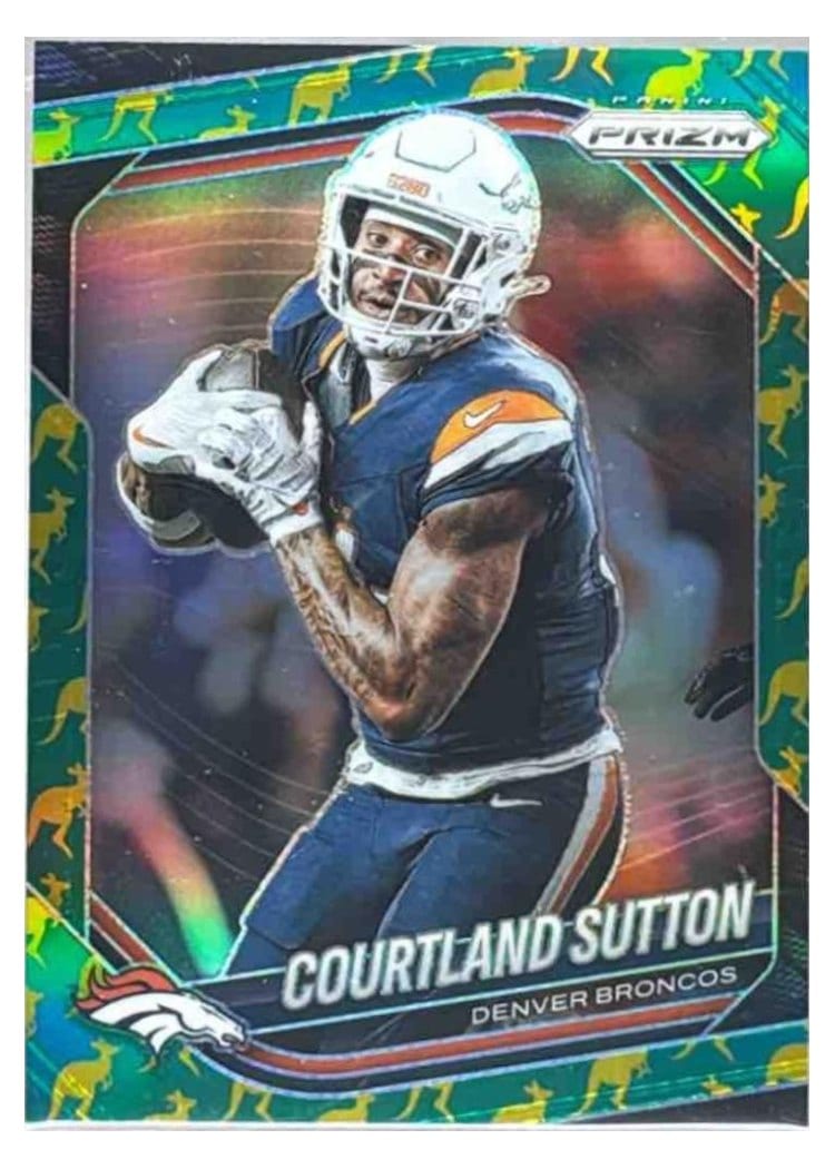 2025 Panini Prizm Base Set Courtland Sutton #163 card