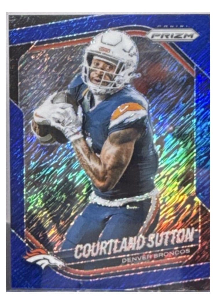 2025 Panini Prizm Base Set Courtland Sutton #163 card