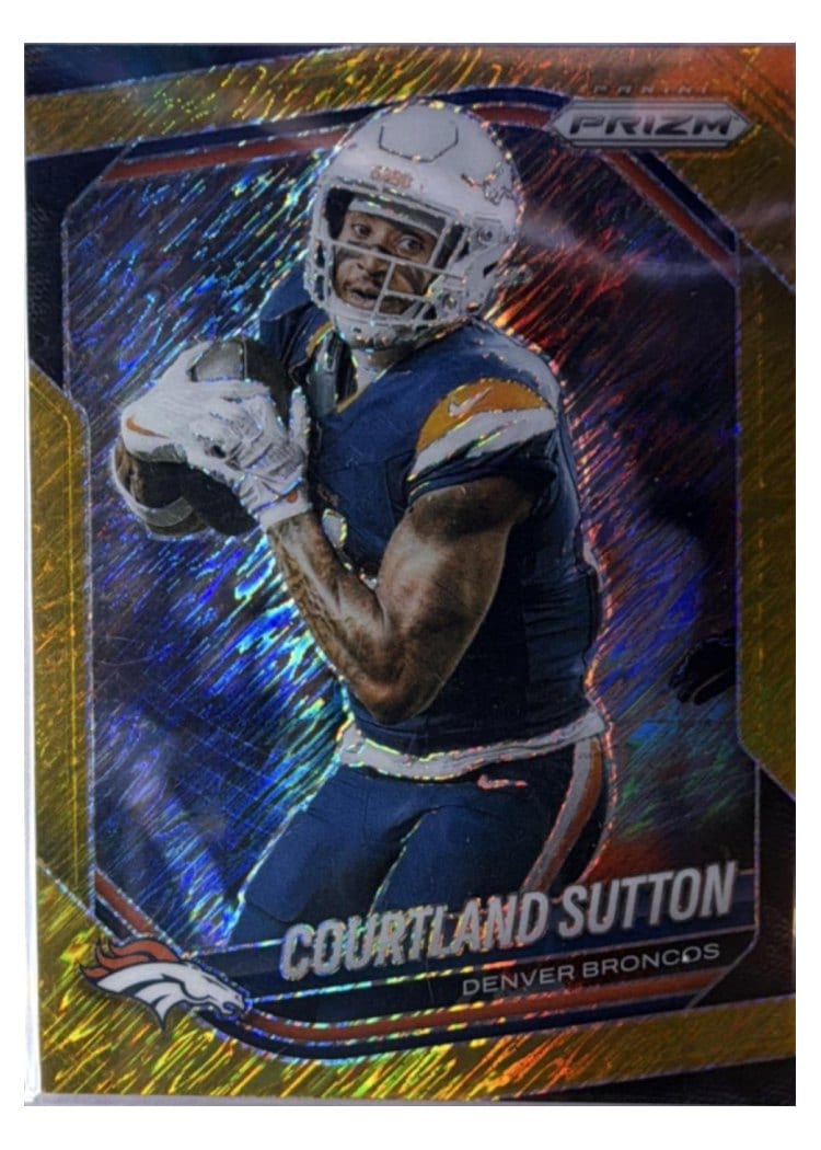 2025 Panini Prizm Base Set Courtland Sutton #163 card