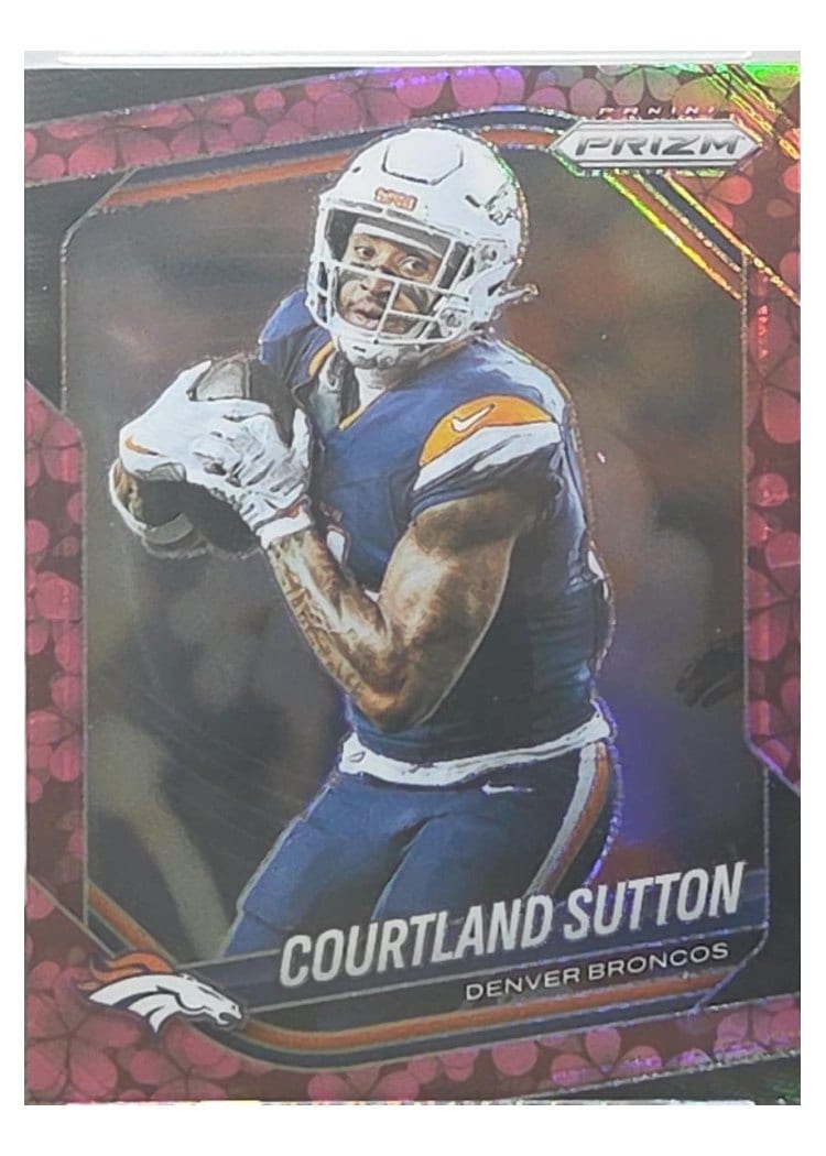 2025 Panini Prizm Base Set Courtland Sutton #163 card