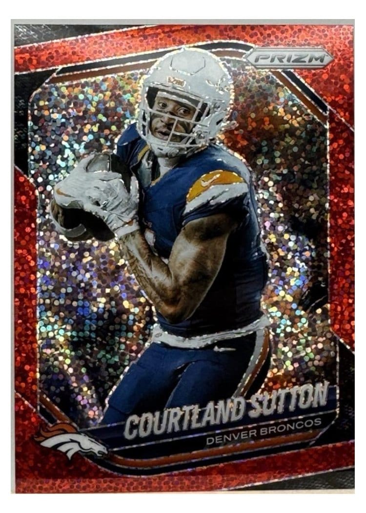 2025 Panini Prizm Base Set Courtland Sutton #163 card