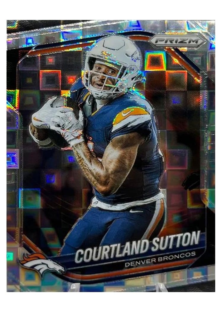 2025 Panini Prizm Base Set Courtland Sutton #163 card