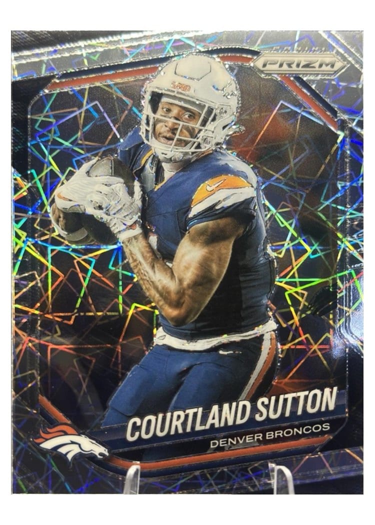 2025 Panini Prizm Base Set Courtland Sutton #163 card