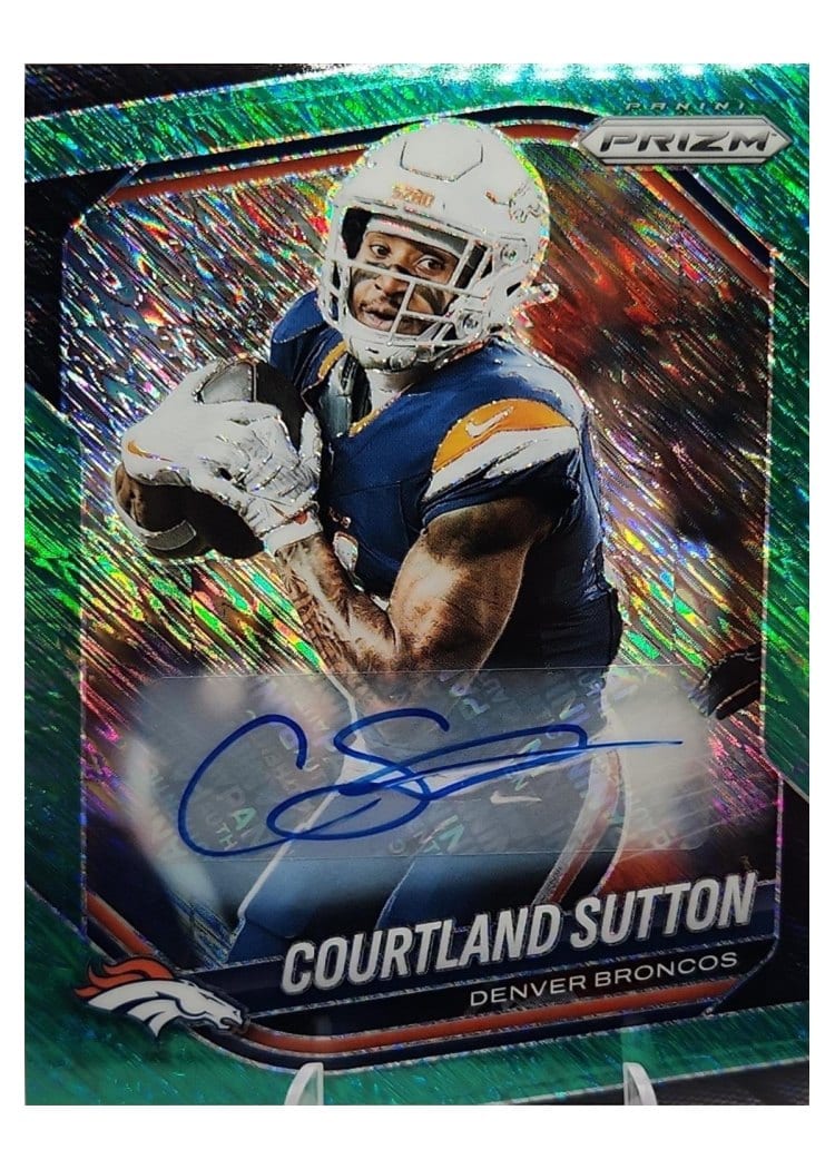 2025 Panini Prizm Base Set Courtland Sutton #163 card