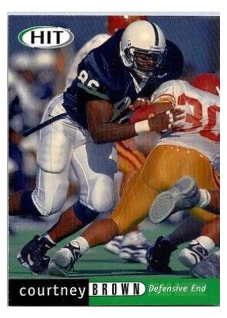 2000 SAGE HIT Courtney Brown #50 card