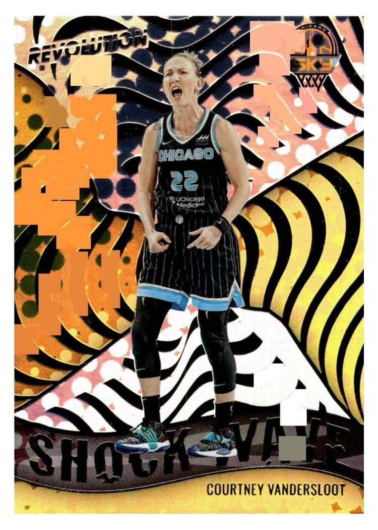 2022 Panini Revolution WNBA Shock Wave Courtney Vandersloot #7 card