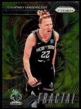 2024 Panini Prizm WNBA Fractal Courtney Vandersloot #8 card