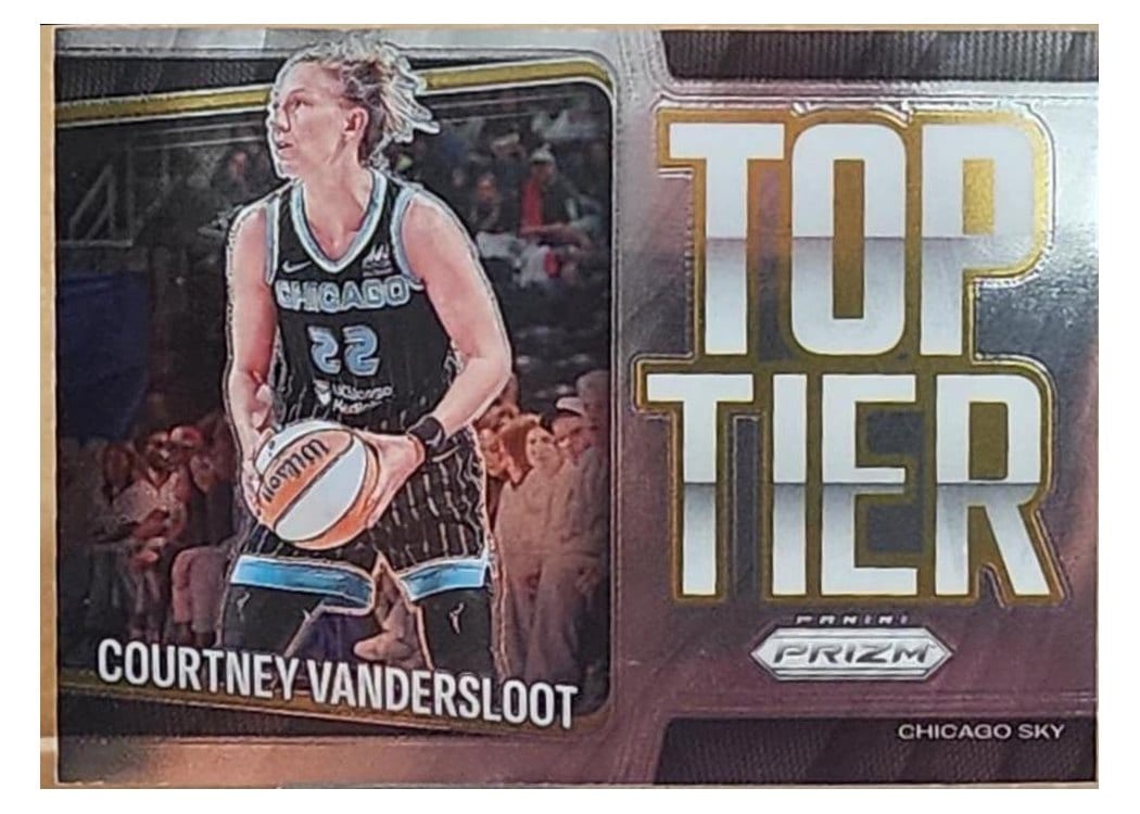2025 Panini Prizm WNBA Top Tier Courtney Vandersloot #7 card