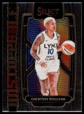2024 Panini Select WNBA Unstoppable Courtney Williams #6 card