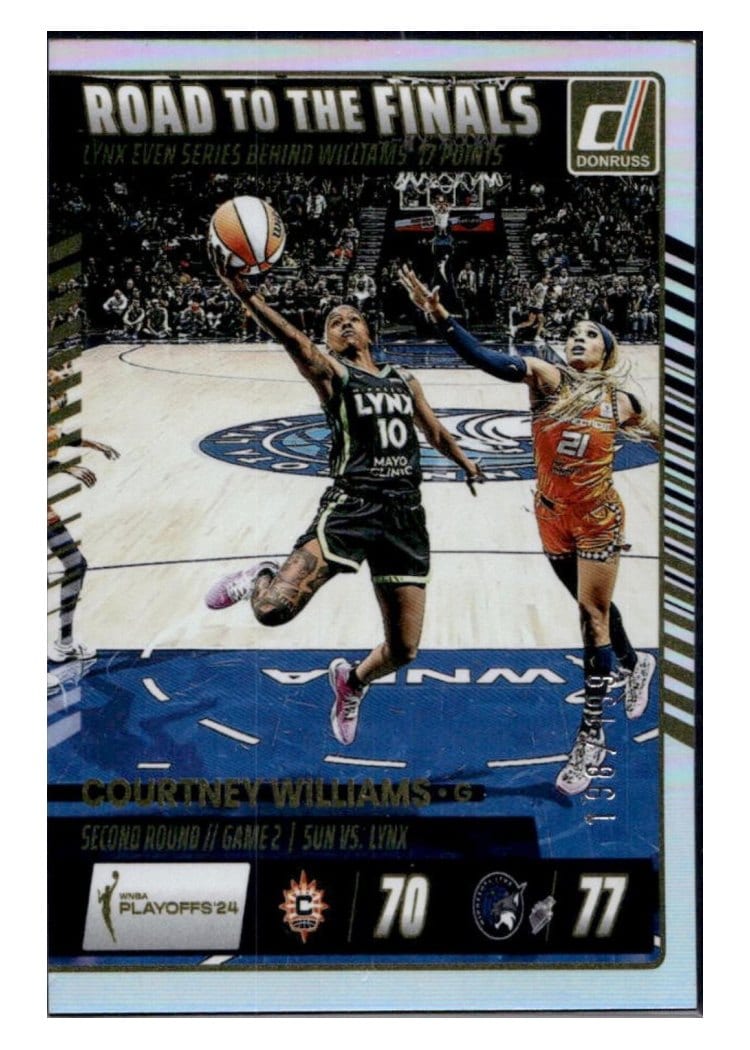 2025-26 Donruss WNBA Road to the Finals Second Round Courtney Williams #4 card