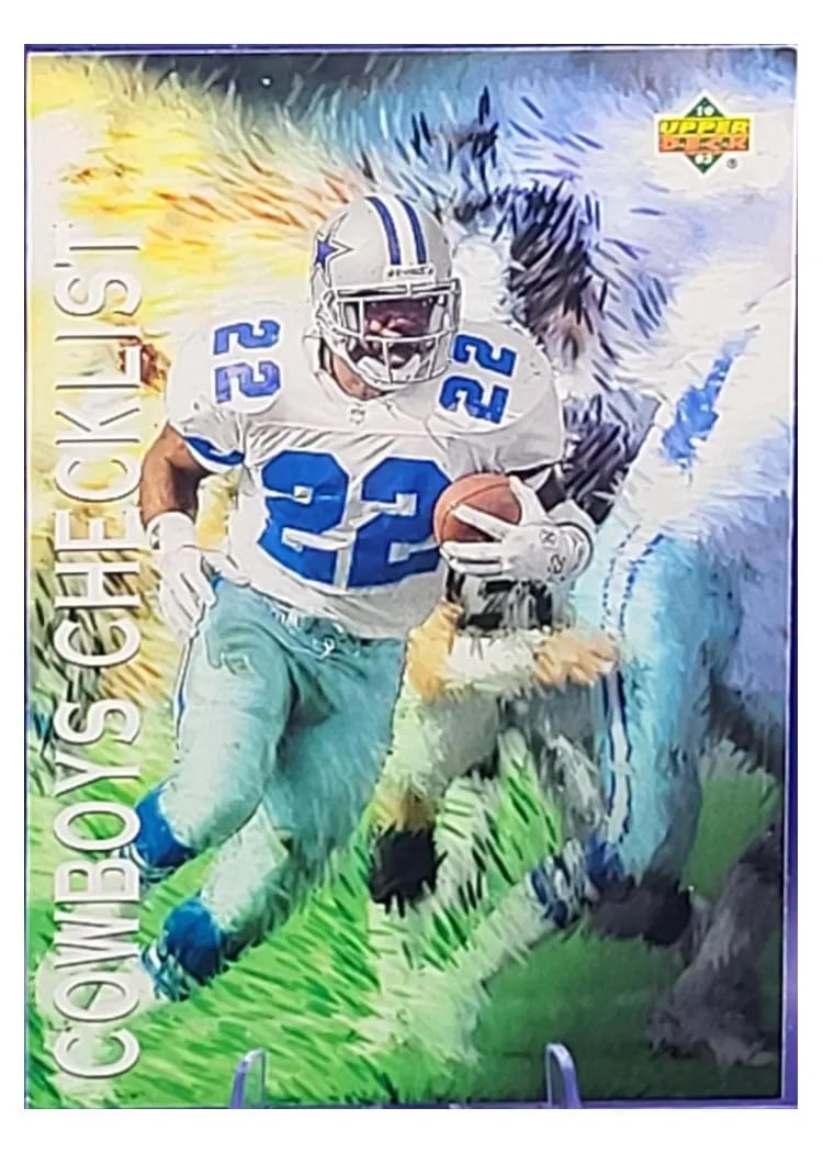 1993 Upper Deck Cowboys Checklist #73 card