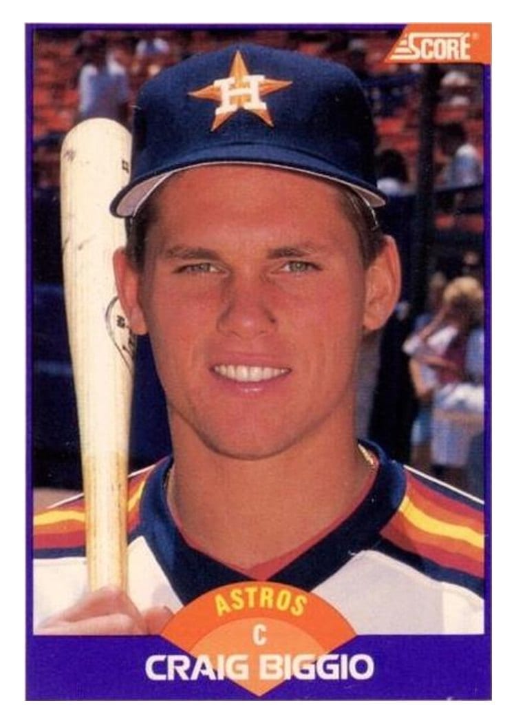 1989 Score Craig Biggio #237 card