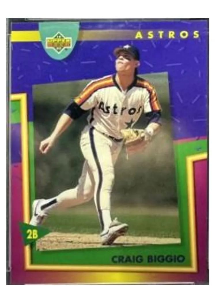 1993 Upper Deck Fun Pack Craig Biggio #44 card