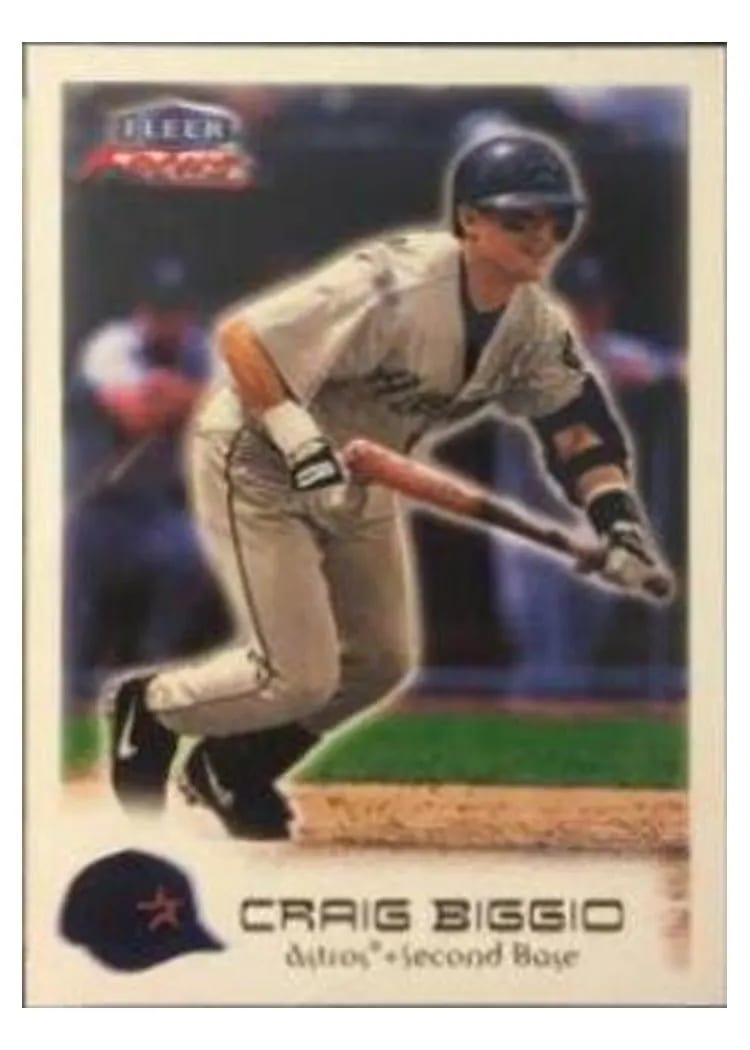 2000 Fleer Focus Craig Biggio #13 card