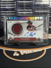 2024 Topps Pristine Pieces Autograph Relic Craig Biggio #PPAR-CBI card
