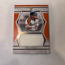 2025 Topps Definitive Collection Jumbo Relic Collection Craig Biggio #DJRC-BIG card