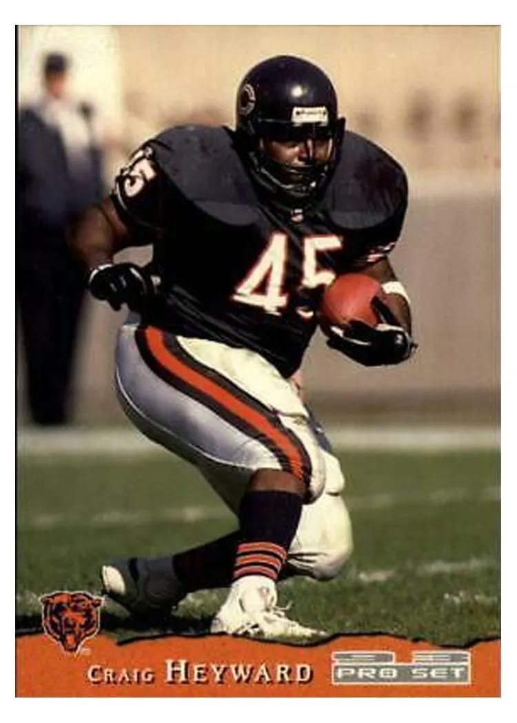 1993 Pro Set Craig Heyward #80 card