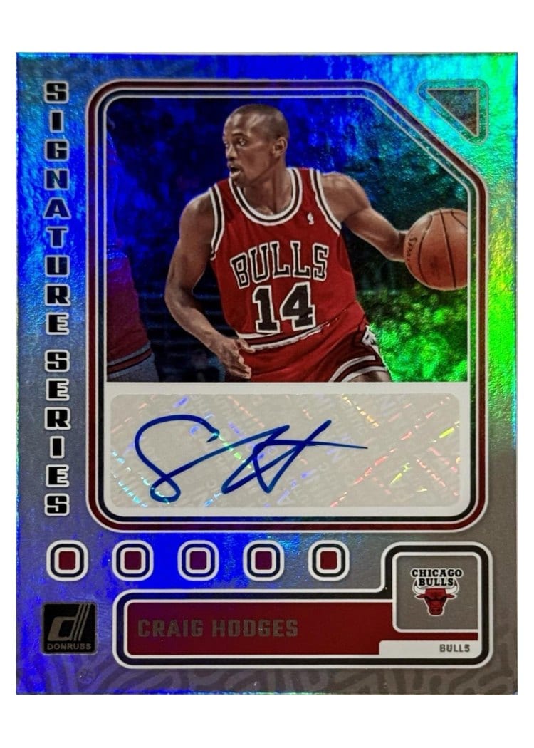 2022-23 Donruss Optic Signature Series Craig Hodges #SS-CHG card