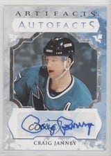 2023-24 Upper Deck Artifacts Autograph Facts Craig Janney #AF-JA card