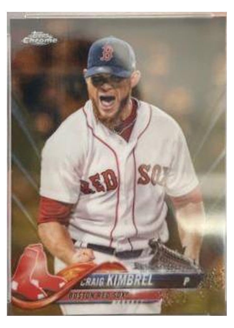 2018 Topps Chrome Base Set Craig Kimbrel #53 card