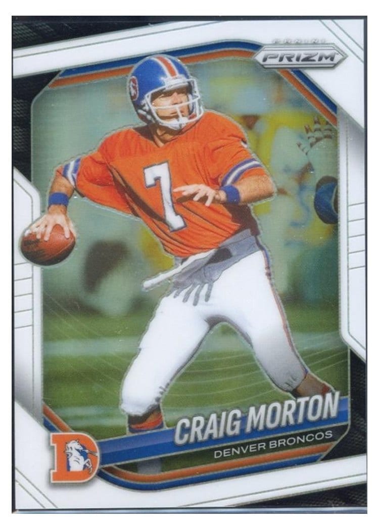 2025 Panini Prizm Base Set Craig Morton White #15 card