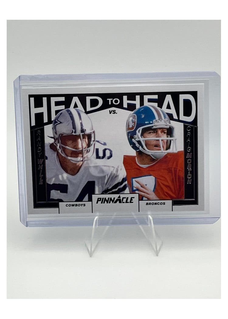 2024 Panini Encore Pinnacle Head to Head Craig Morton/Randy White #15 card