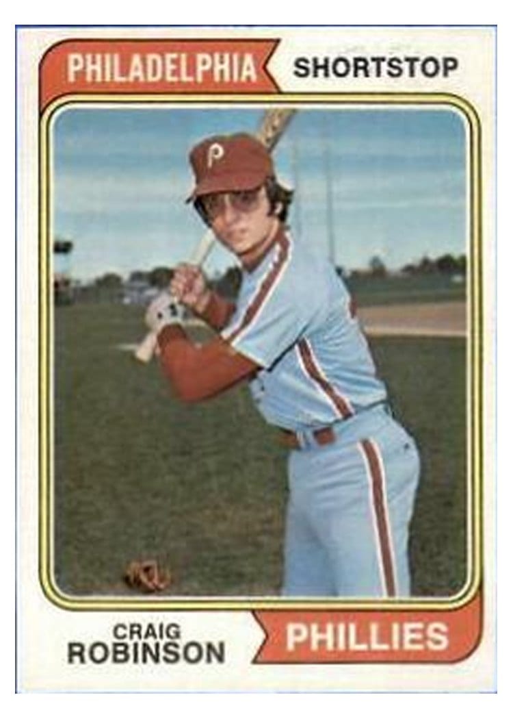 1974 Topps Craig Robinson #23 card