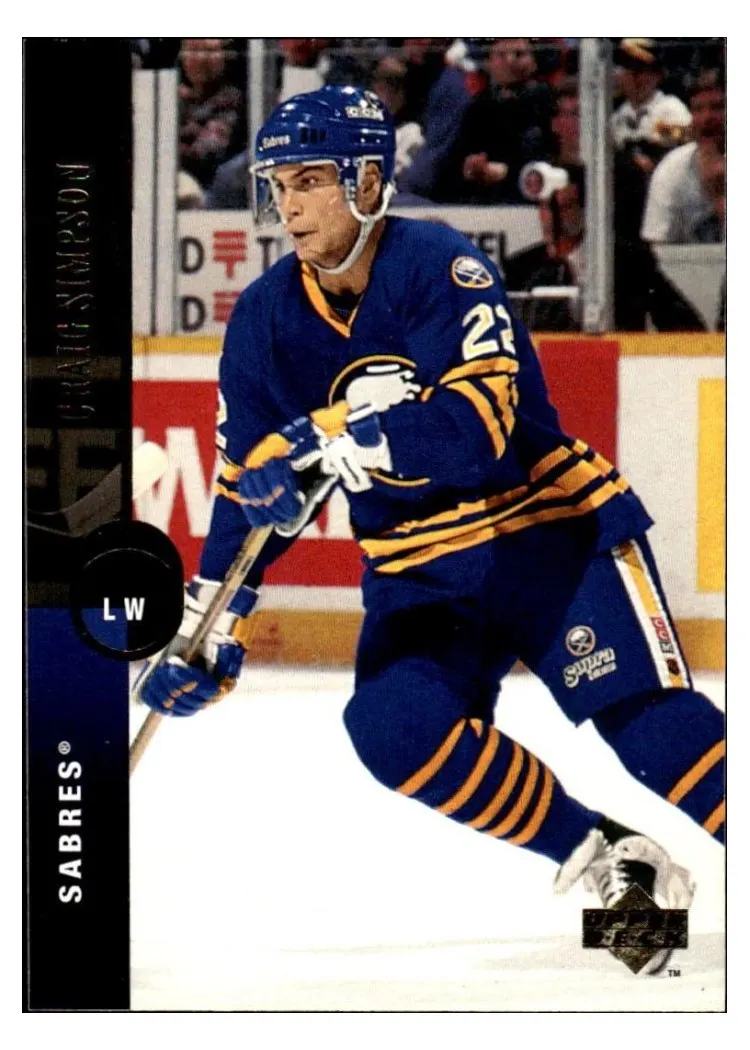 1994 Upper Deck Craig Simpson #50 card