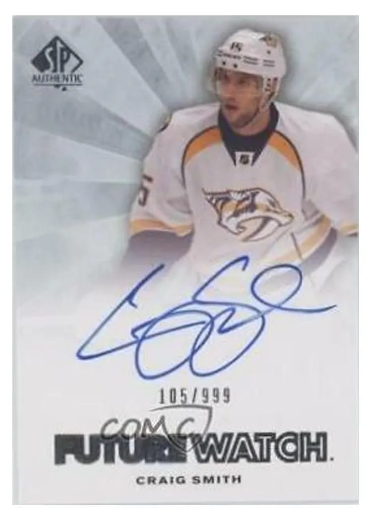 2011 SP Authentic Craig Smith #268 card