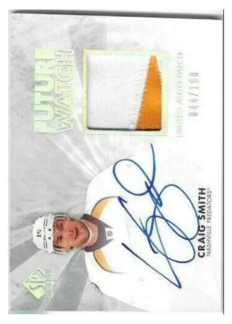 2011 SP Authentic Craig Smith #268 card