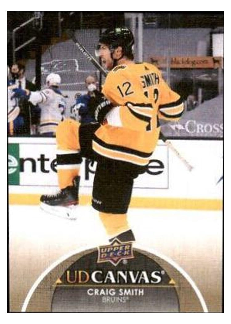 2021-22 Upper Deck UD Canvas Craig Smith #C128 card