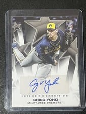 2025 Topps Update Baseball Stars Autographs Craig Yoho #BSAU-CY card