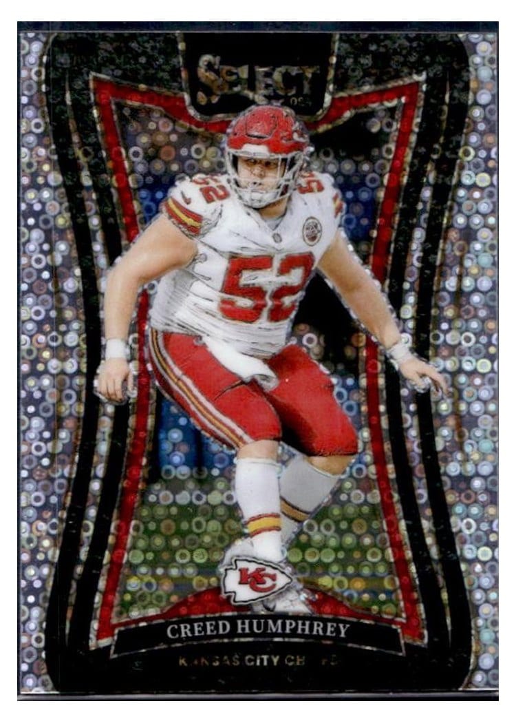 2024 Panini Select Base Set Creed Humphrey Disco Prizm #322 card