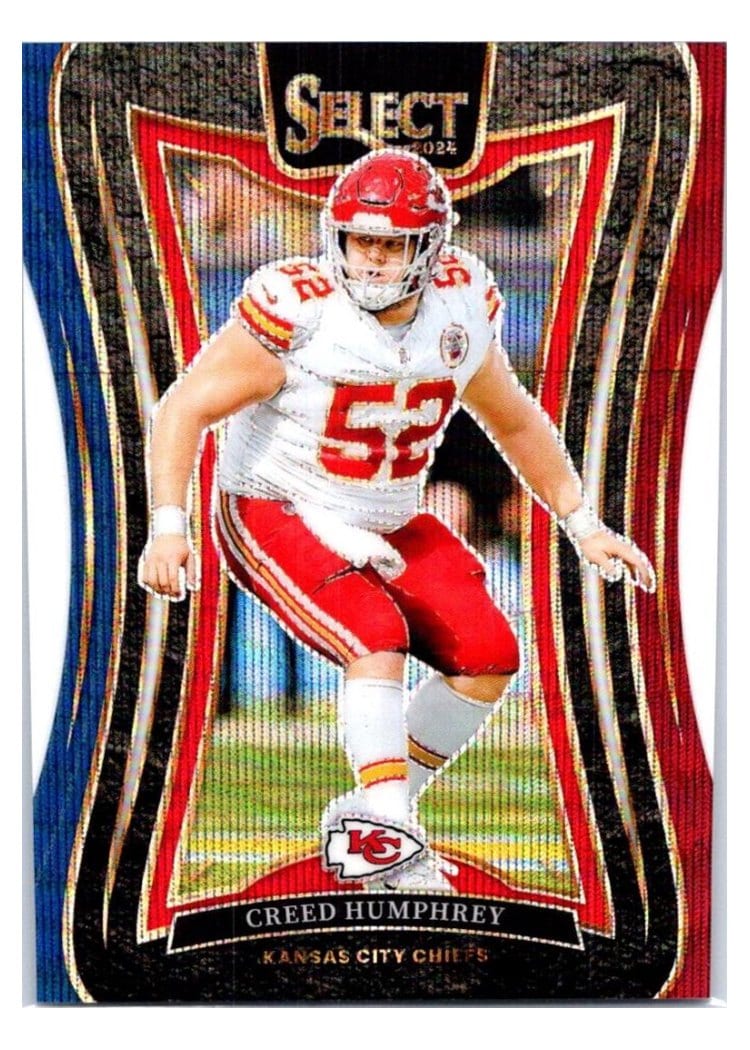 2024 Panini Select Base Set Creed Humphrey Tri-Color Prizm #322 card
