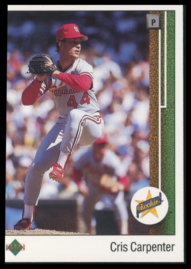 1989 Upper Deck Cris Carpenter #8 card