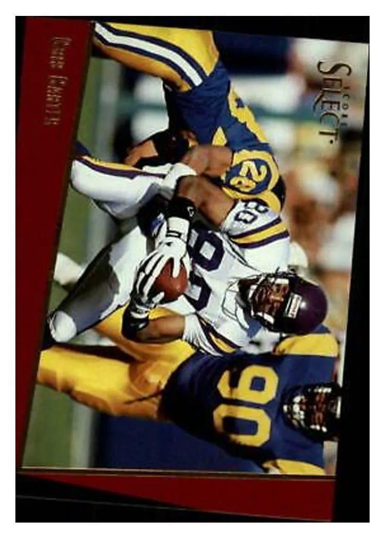 1993 Panini Select Cris Carter #75 card