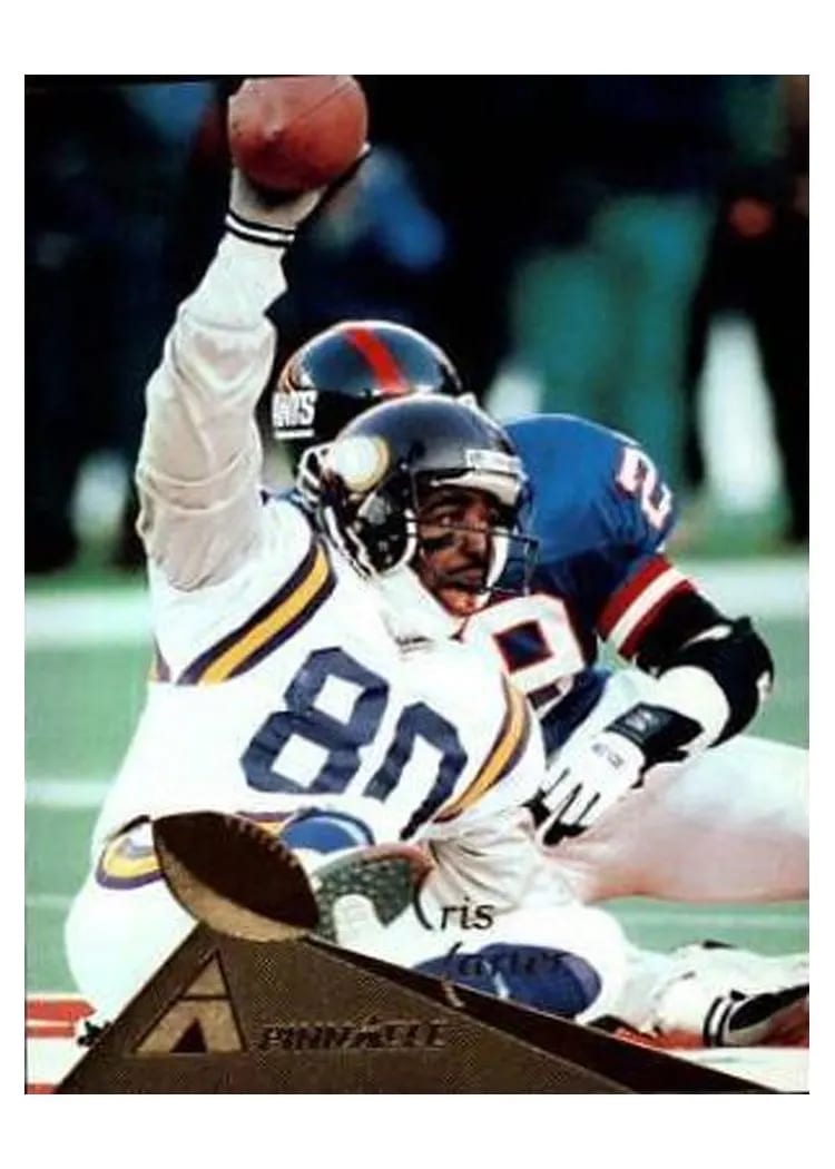 1994 Pinnacle Cris Carter #19 card