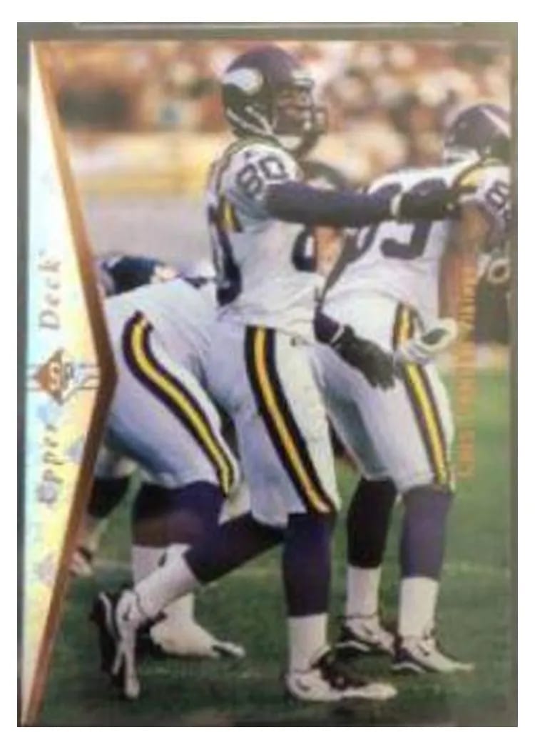 1995 SP Cris Carter #64 card