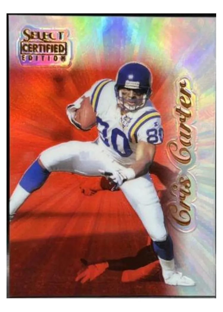 1996 Select Certified Cris Carter #38 card