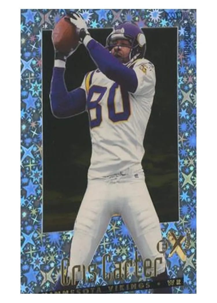 1997 Skybox E X2000 Cris Carter Essential Credentials #16 card