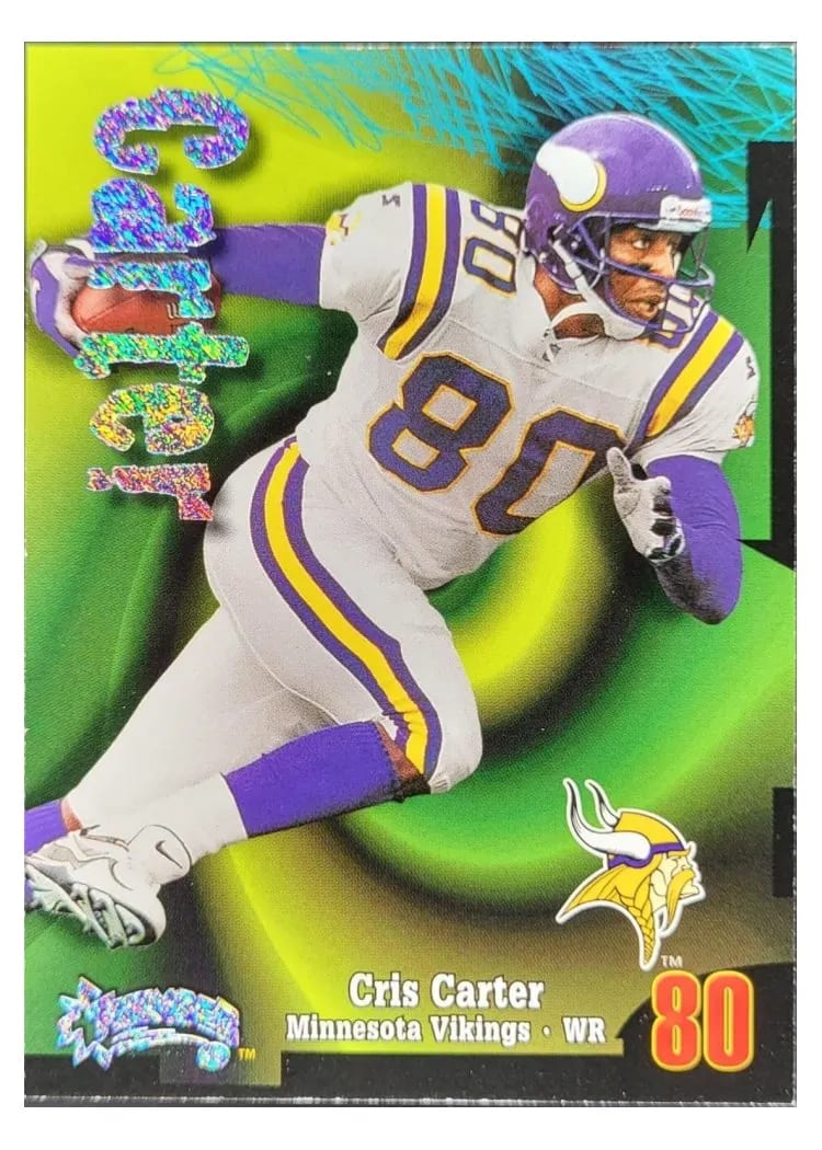 1998 Skybox Thunder Cris Carter #40 card