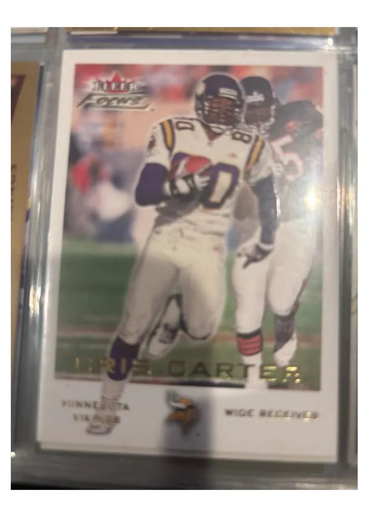 2000 Fleer Focus Cris Carter #12 card